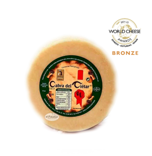 Queso de cabra semicurado Valle del Tiétar-Tienda online de quesos Gourmet