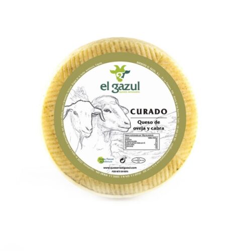 Queso curado mezcla de oveja y cabra payoya -Tienda online de quesos artesanales gourmet.