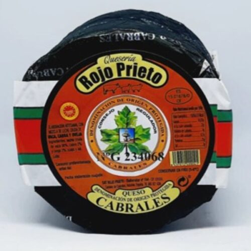 Queso Cabrales Rojo Prieto -Tienda online de quesos artesanales gourmet.