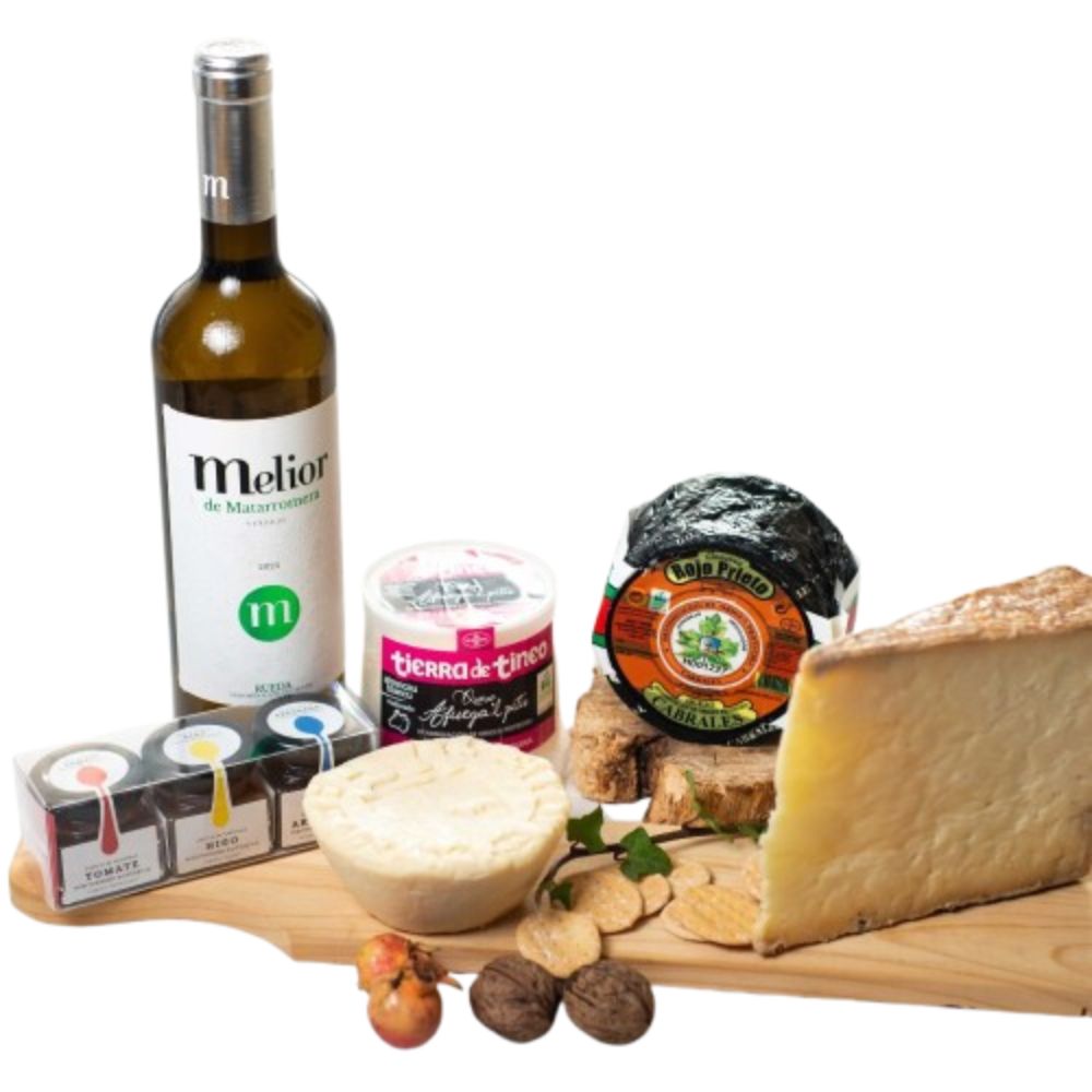 Pack Mejores quesos asturianos con Vino
