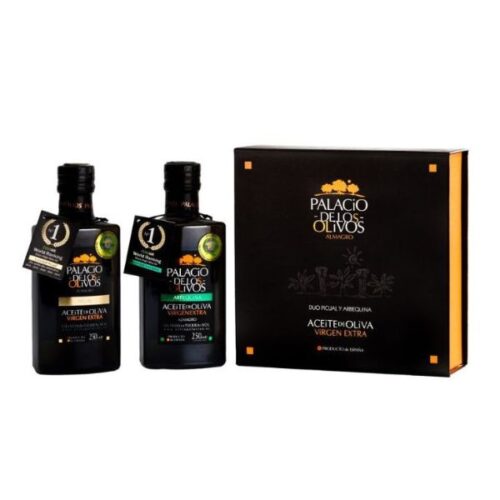 Aceite Oliva Virgen Extra :Arbequina y Picual (2x250ml) - Tienda online de productos gourme