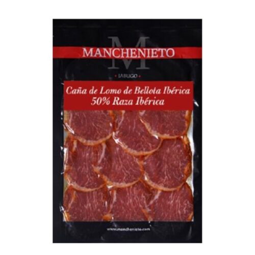 Lomo de bellota ibérico 50% raza ibérica (loncheado)- Tienda online de embutidos artesanales