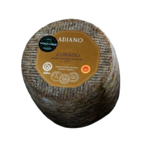 Queso manchego curado Adiano - Tienda online de quesos artesanales