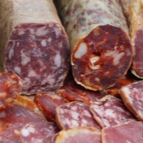 Salchichón cular ibérico 100% - Tienda de Productos artesanales Gourmet